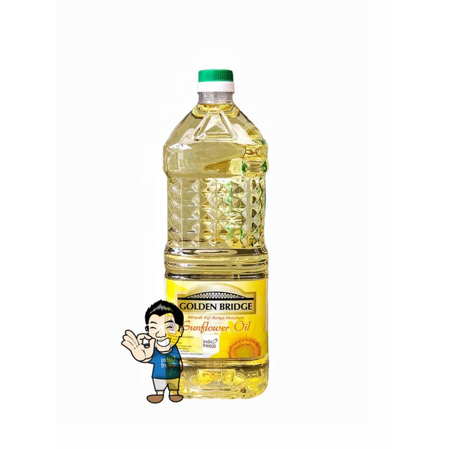 

Golden Bridge Sunflower Oil- Minyak Biji Bunga Matahari 2L