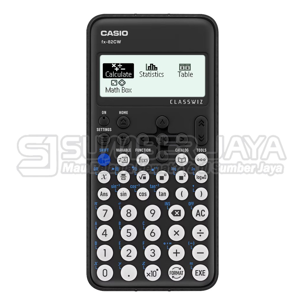 

Calculator Rumus CASIO FX-82CW Kalkulator Scientific Claswiz