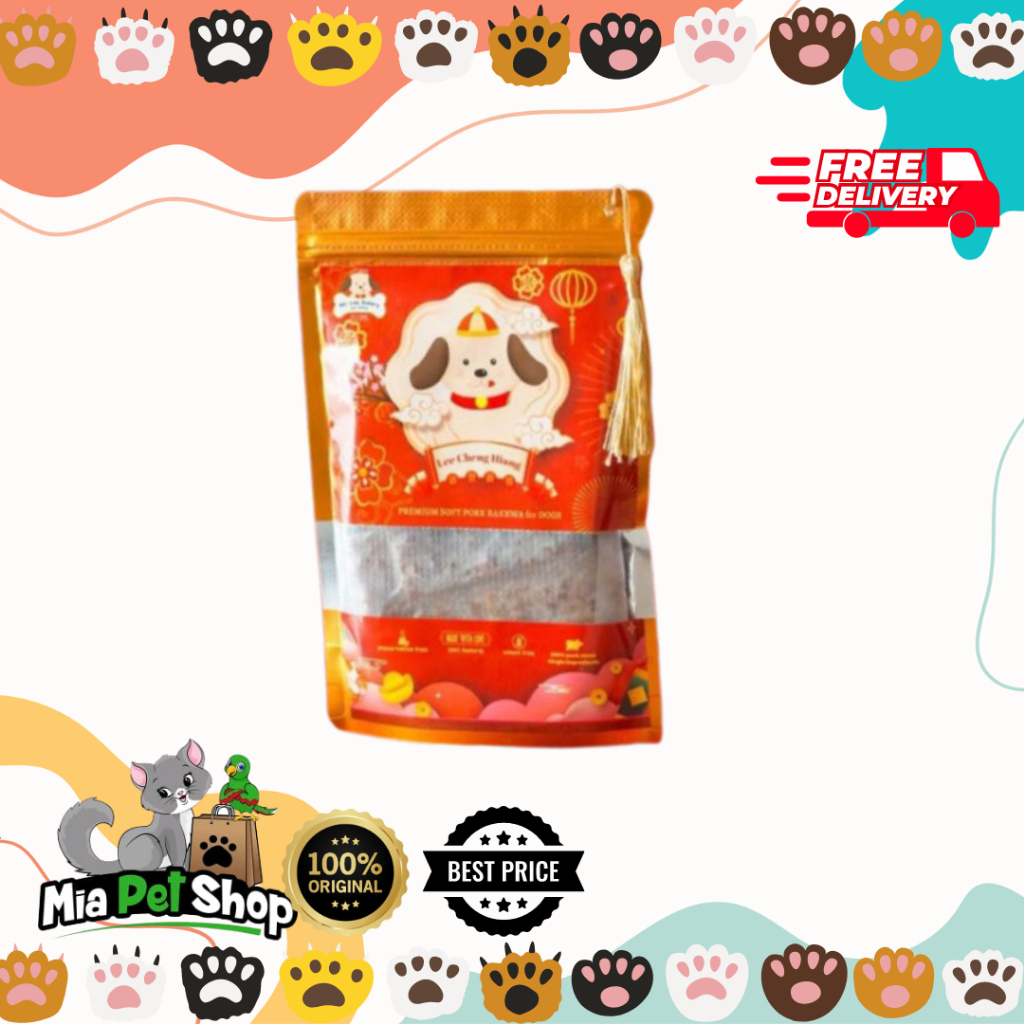 

Mr Lee Premium Lee Cheng Hiang Bakkwa for Dogs - Pork Dog Snack Snack Anjing