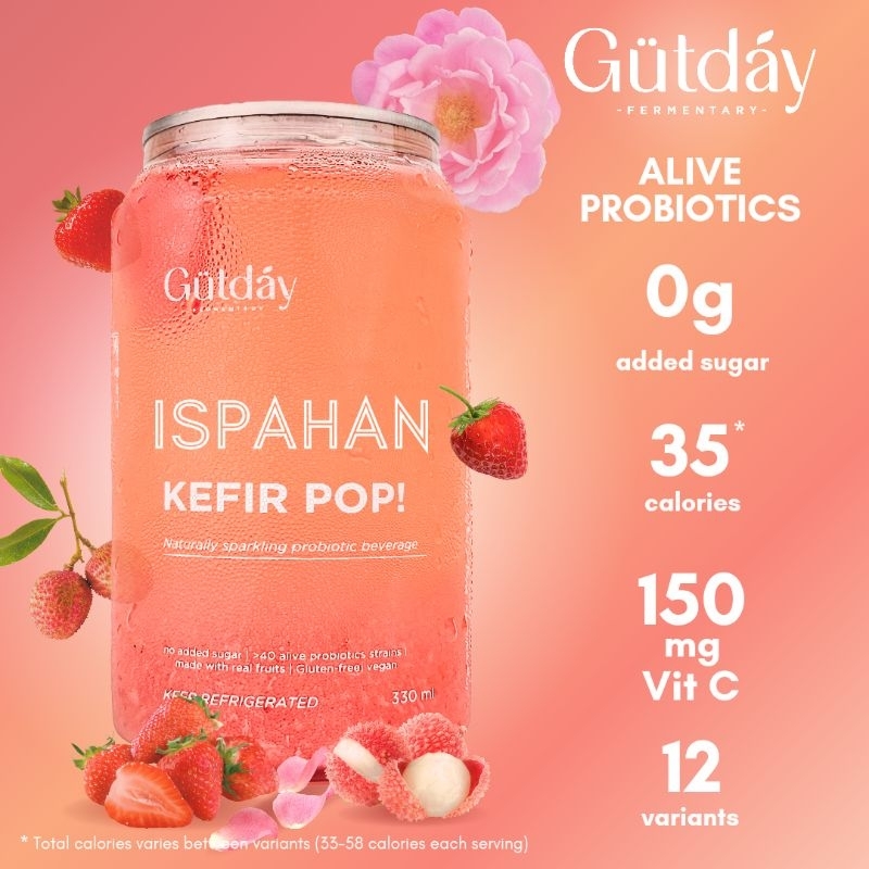 

Kefir Pop! Ispahan Water Kefir