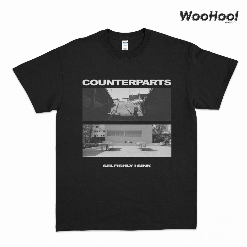 Original KAOS BAND COUNTERPARTS - SEFISHLY I SINK Unisex Tee