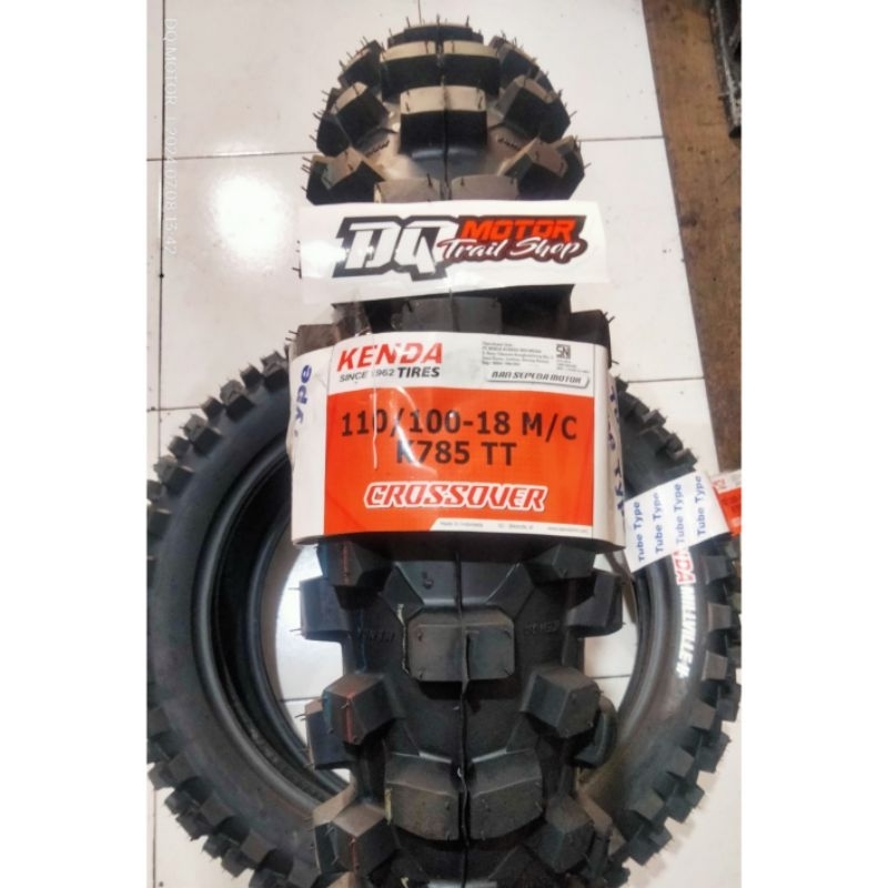 BAN TRIAL KENDA MILVILLE II 110/100-18 - BAN OFFROAD