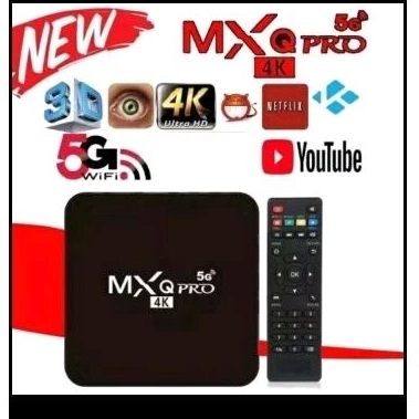 Android TV Box MXQ Pro 5G 2+16 GB Fullset Baru