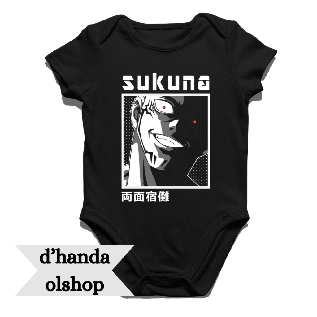 Jumper Bayi Anime Jujutsu Kaisen 9 | Jumper Baby | Jumpsuit Baby | Baby Romper | Bodysuit | New Born