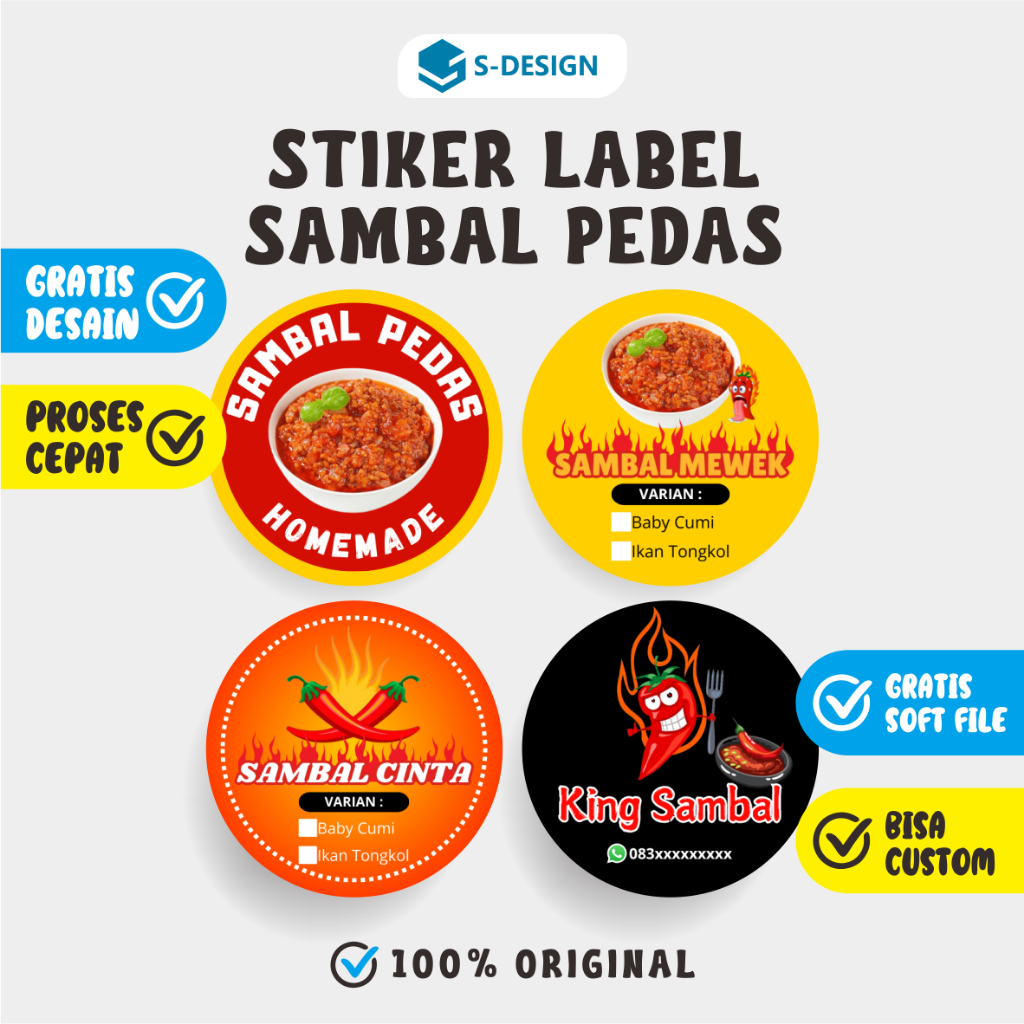 

STIKER SAMBAL / STIKER SAMBEL / STICKER SAMBAL / STICKER SAMBEL / STIKER PEDAS / SAMBAL TONGKOL