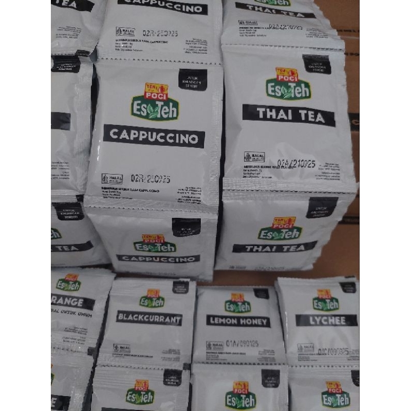 

Serbuk Varian Rasa teh Poci Lengkap 10 Rasa Original Es Teh Poci