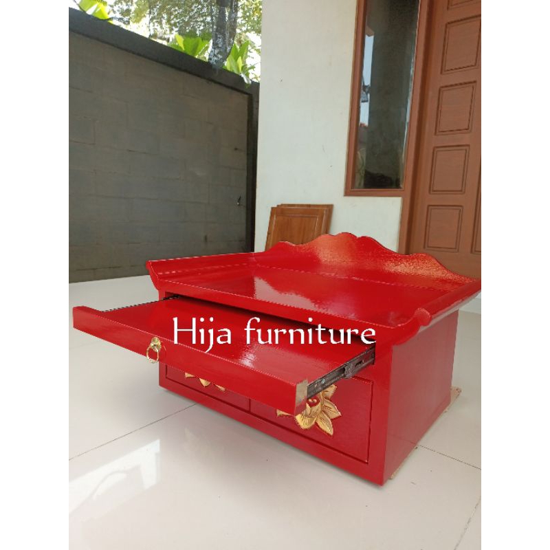 Meja Altar gantung cat duco