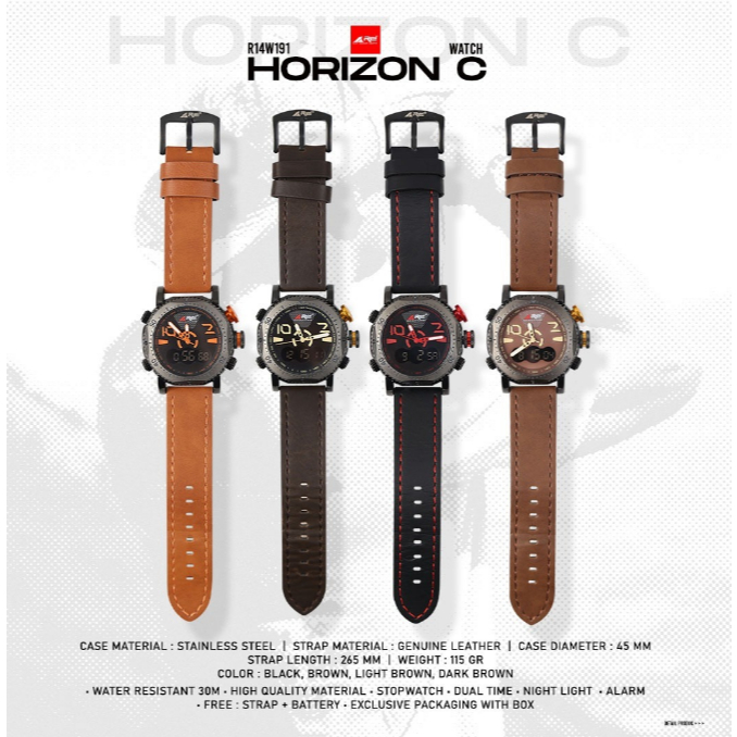 Rei Jam Tangan Pria Analog Horizon C Arei Outdoorgear Watch Waterresist