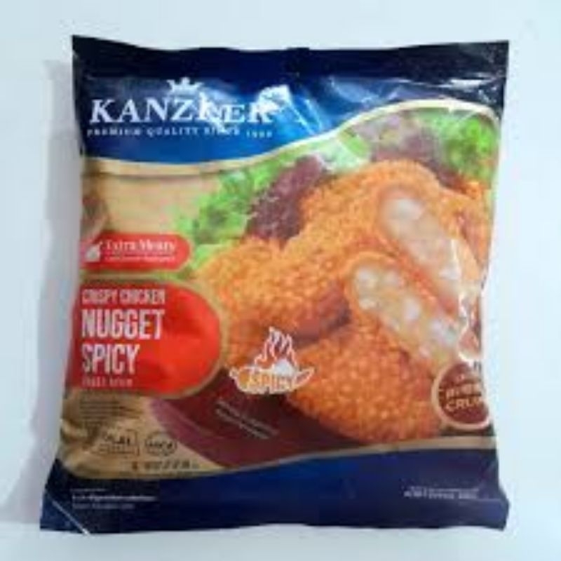 

Kanzler Crispy Nugget Spicy 450Gr / Naget Ayam Pedas 450Gr