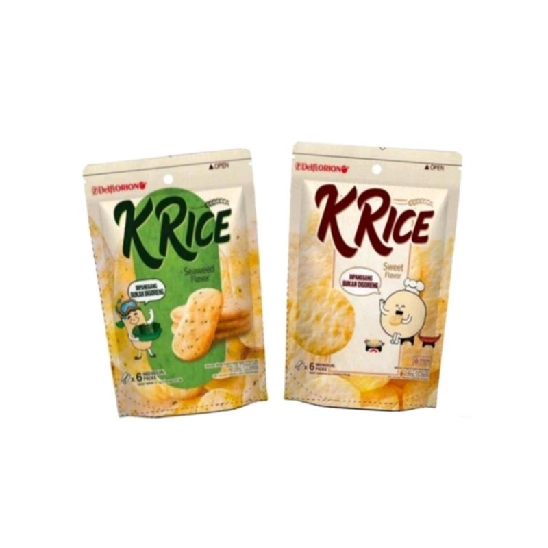 

Delfi Orion K'Rice crackers sweet flavor / seaweed flavor