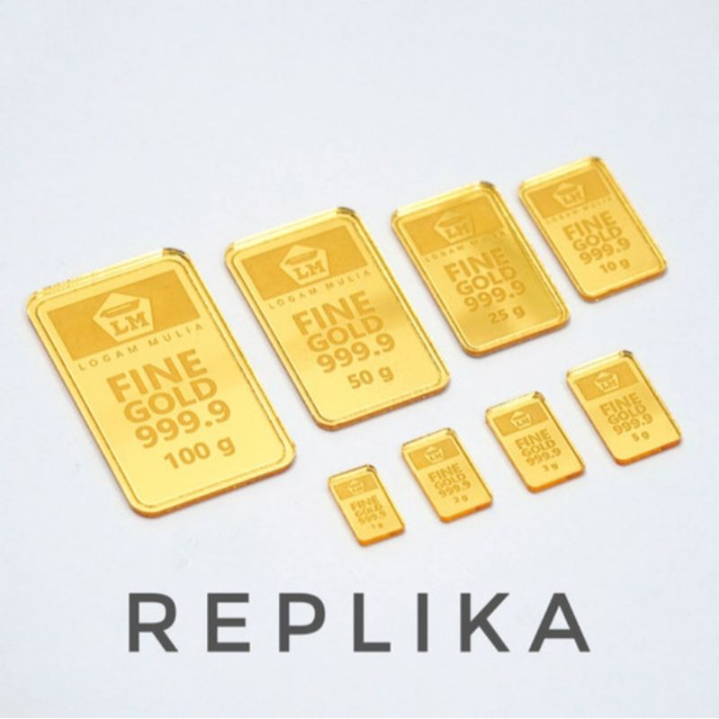 Logam mulia replika