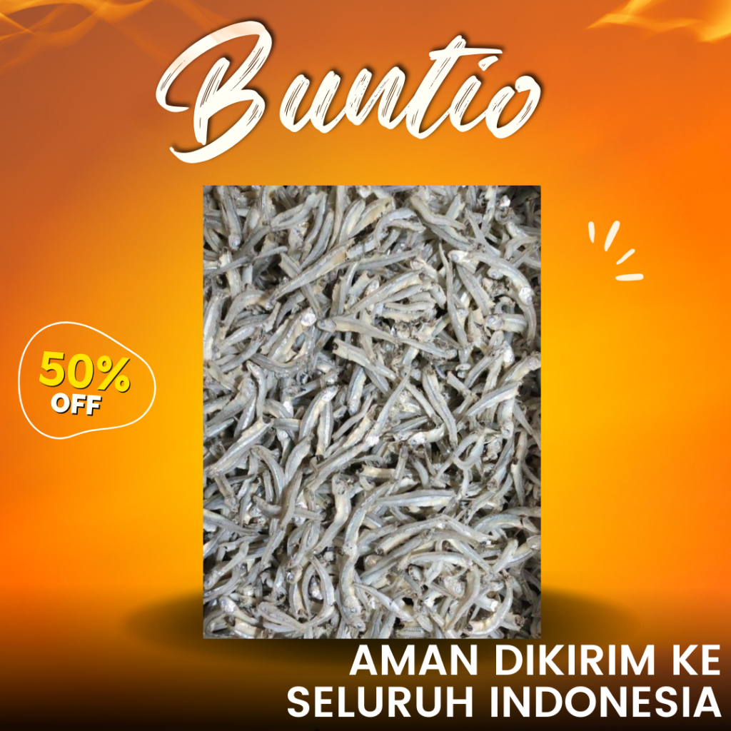 

Ikan Teri Buntio Khas Medan 250gram