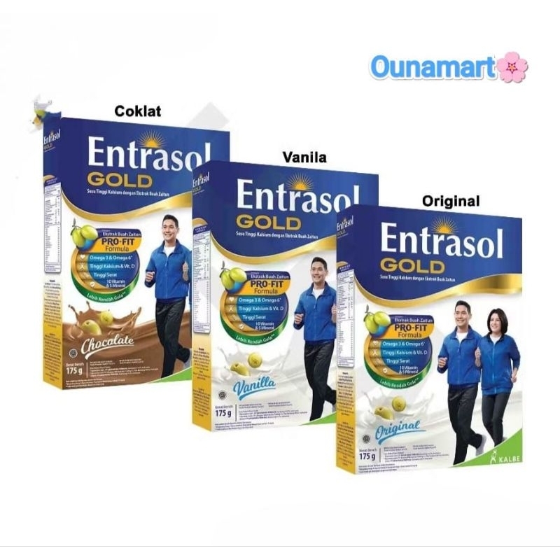 

ENTRASOL GOLD VANILLA COKLAT ORIGINAL 170 GRAM