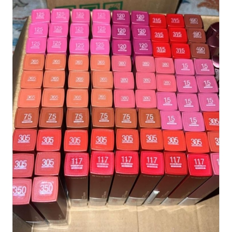 Lipcream Maybelline Superstay Matte Ink Ori 100%