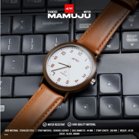 Rei Jam Tangan Analog Pria Mamuju Arei Outdoorgear watch water resistant