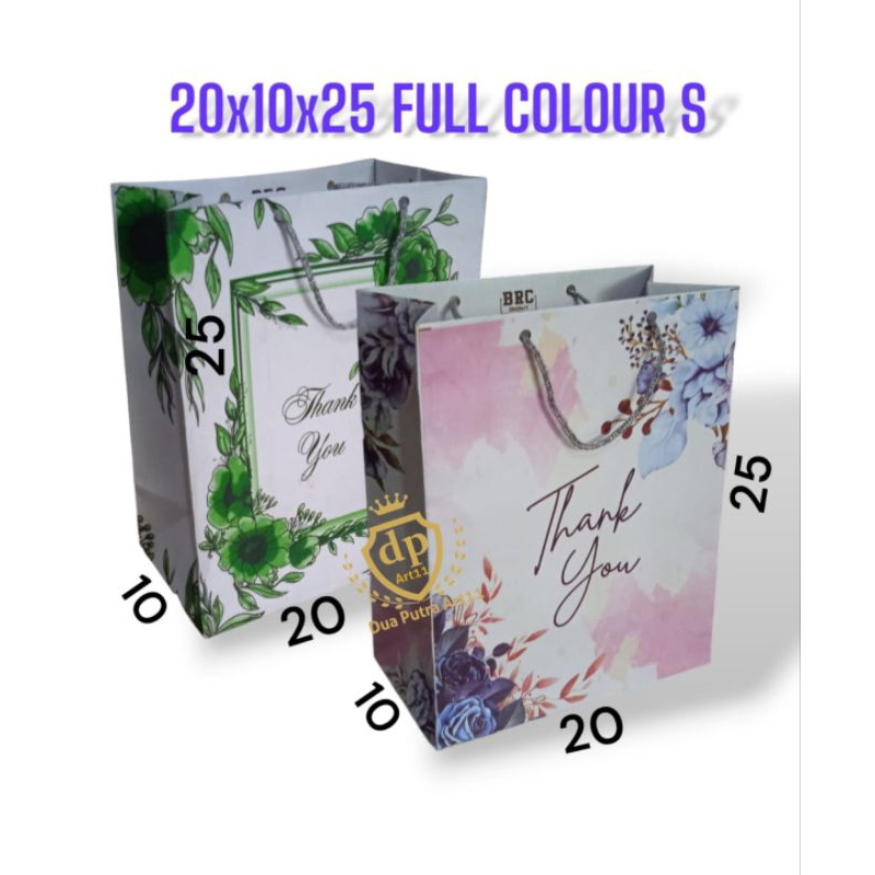 

PAPERBAG AESTHETIC 20X25 THANKS YOU