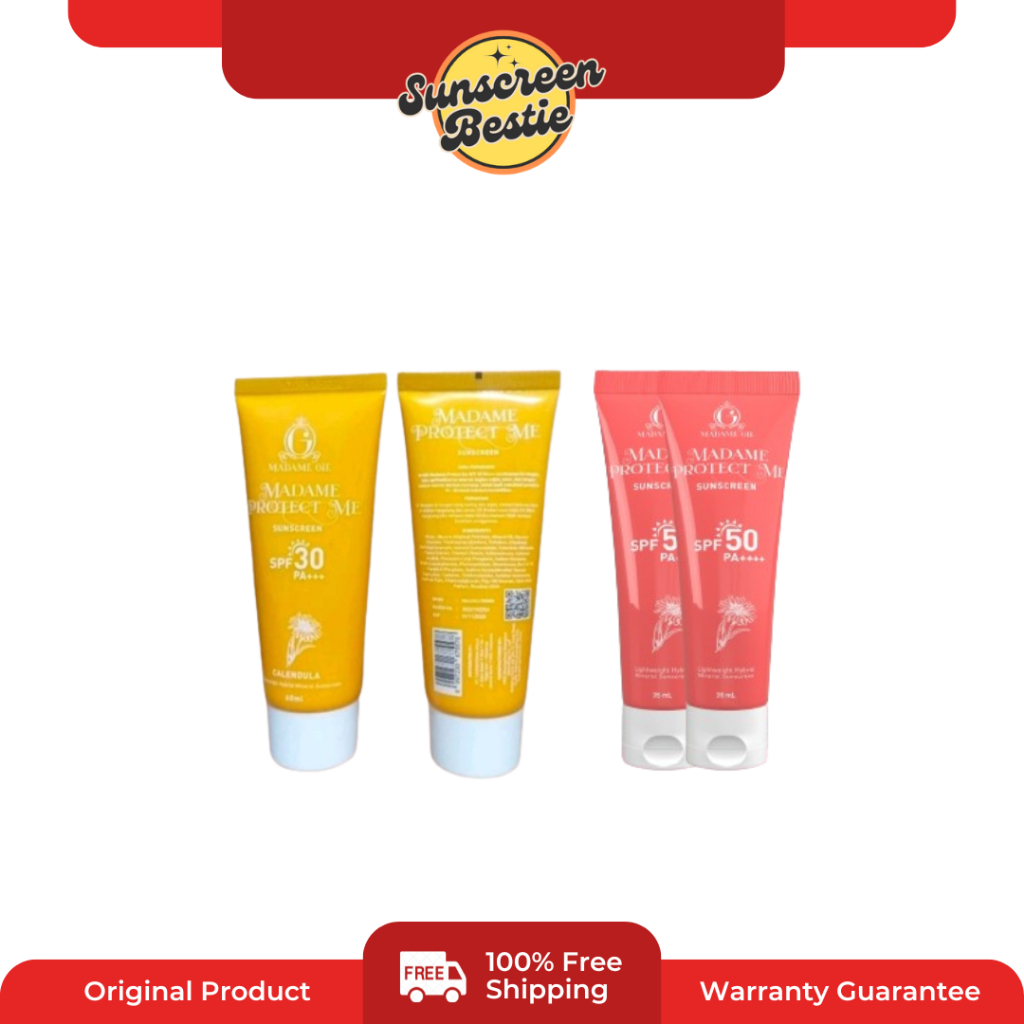 MADAME GIE MADAME PROTECT ME SUNSCREEN SPF 30 PA+++ 60 ML -MADAME GIE MADAME PROTECT ME SUNSCREEN SP