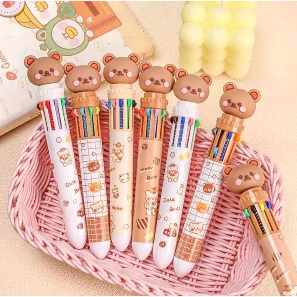 

PENA BANYAK WARNA KARAKTER BONEKA / PENA 10 WARNA