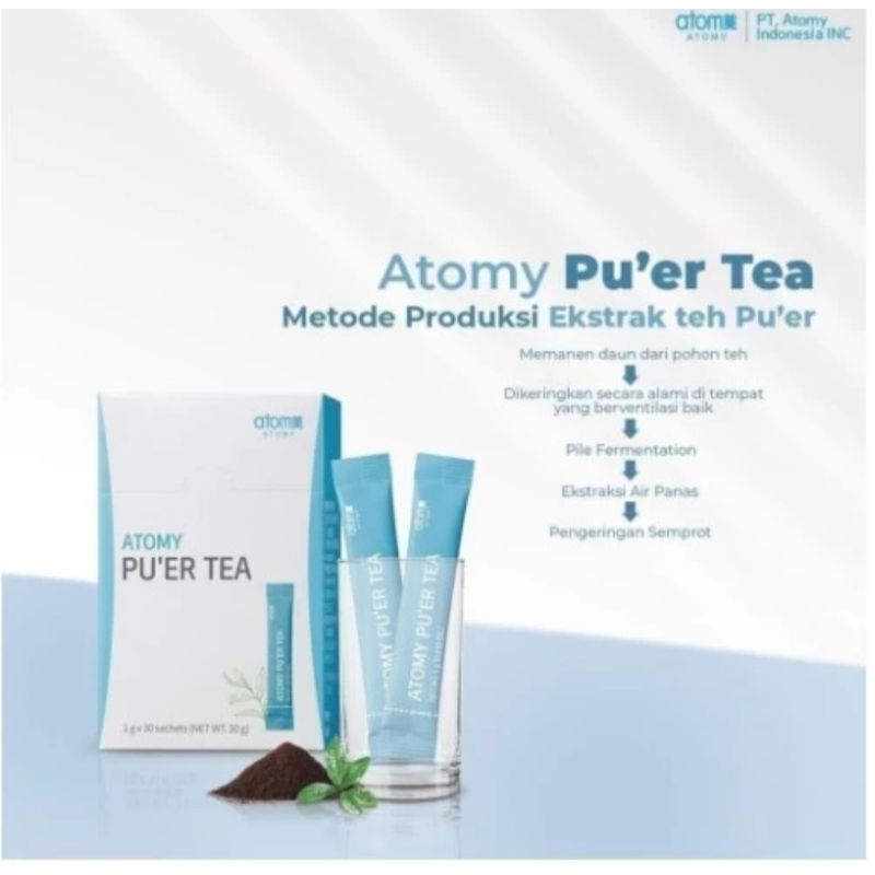 

pure tea 1 box isi 30 Sachet membantu menurunkan berat badan( teh pu'er)
