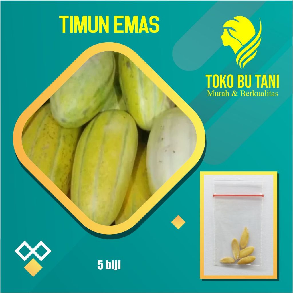 BTN Benih Sayur Timun Mas Benih Sayuran Timun Emas Bibit Sayur Timun Mas Benih Sayuran berkualitas