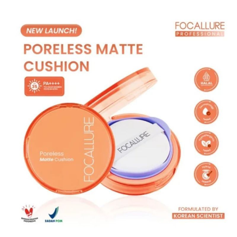 FOCALLURE ProBase BB Cushion Poreless Matte