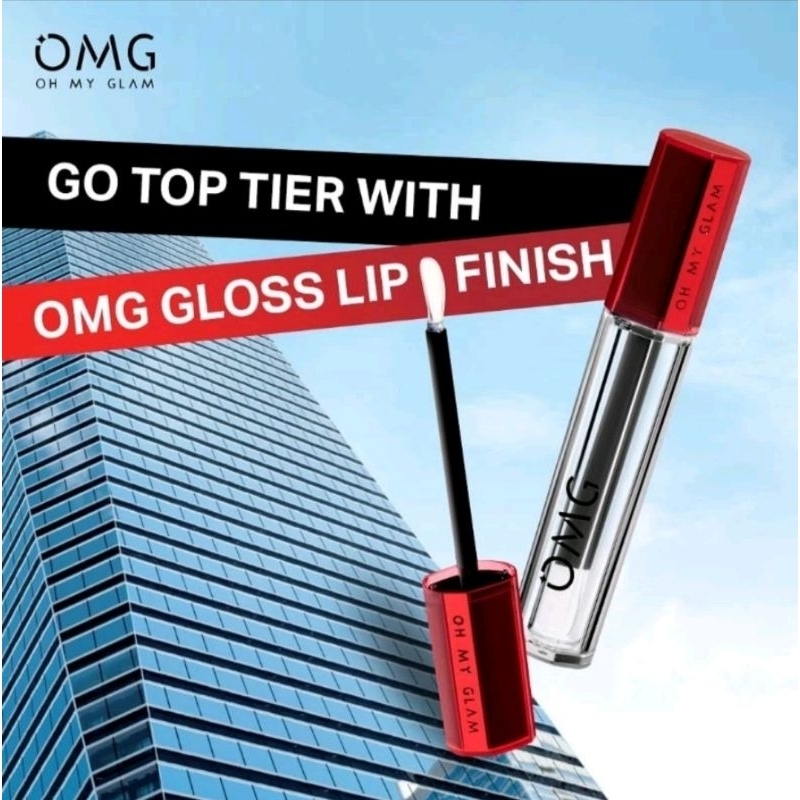 Omg Lipgloss / OMG Gloss Lip Finish / Lipgloss OMG