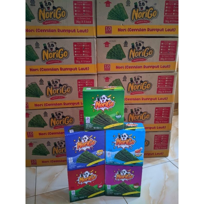 

NoriGo Rumput Laut isi 12 pcs