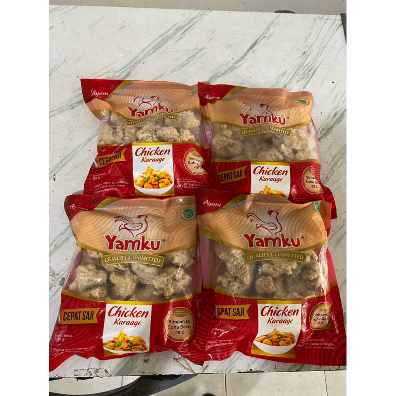 

Yamku Ayam bumbu Chicken karaage 500g