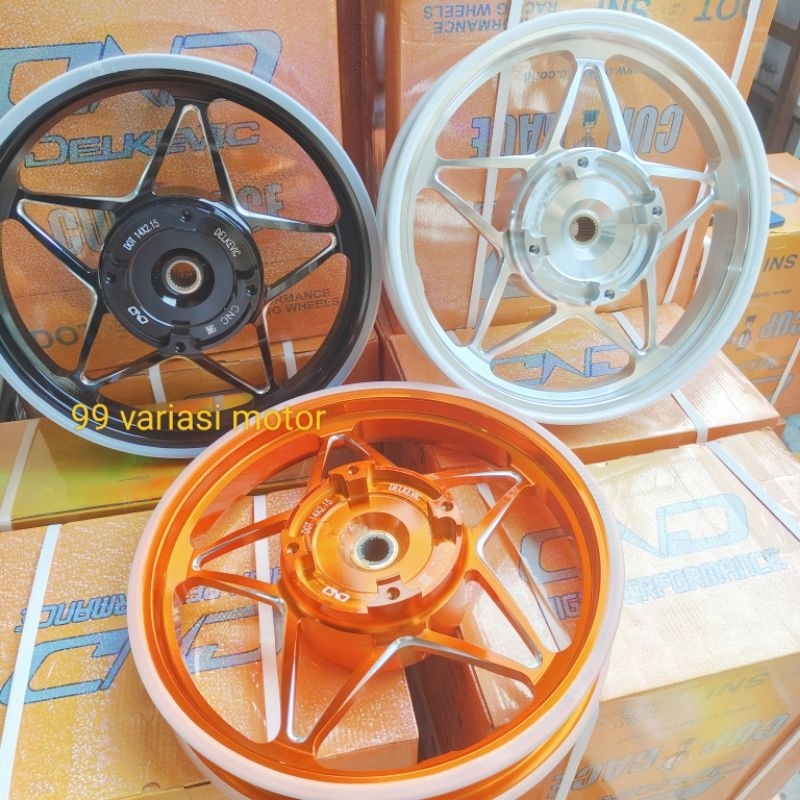 VELG DELKEVIC X1 RACING 185x14 & 215x14 VARIO 160 ABS CBS VARIO 160 CBS VSPEED 185 215 RING 14 VARIO