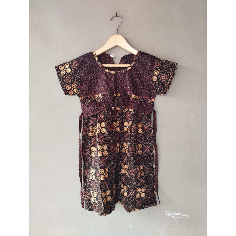 PL dress batik anak