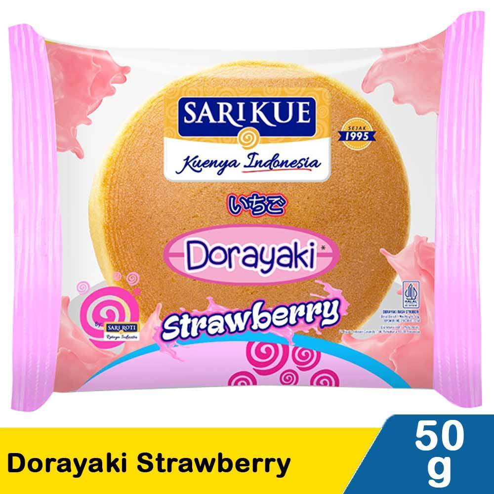 

SARI ROTI DORAYAKI STRAWBERRY 55 GRAM