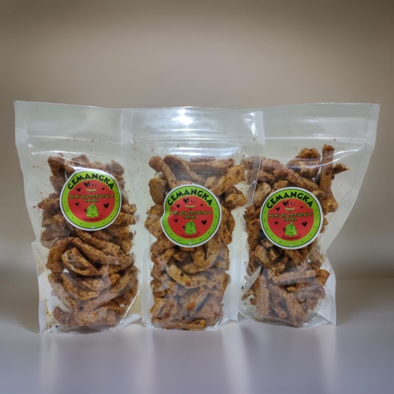 

BASRENG PEDAS/BASRENG PEDAS DAUN JERUK/BASRENG 100/200GR - CEMILAN PEDAS - SNACK MURAH - CEMANGKA