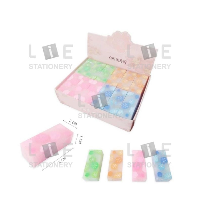 

ERASER PENCIL SAKURA / PENGHAPUS PENSIL BUNGA / PENGHAPUS LUCU / PENGHAPUS FANCY / PENGHAPUS KOREA