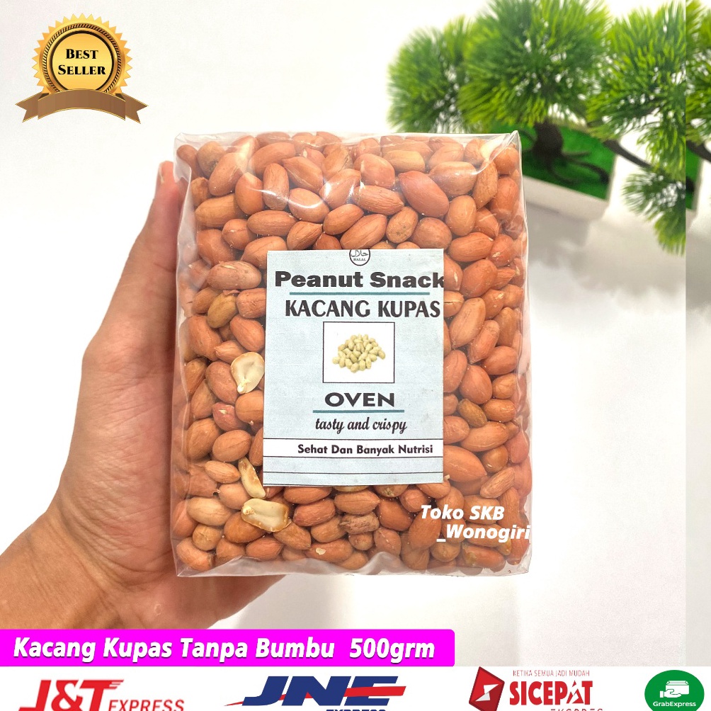 

SPESIAL 5grm Kacang Tanah Oven Kupas Original Wonogiri