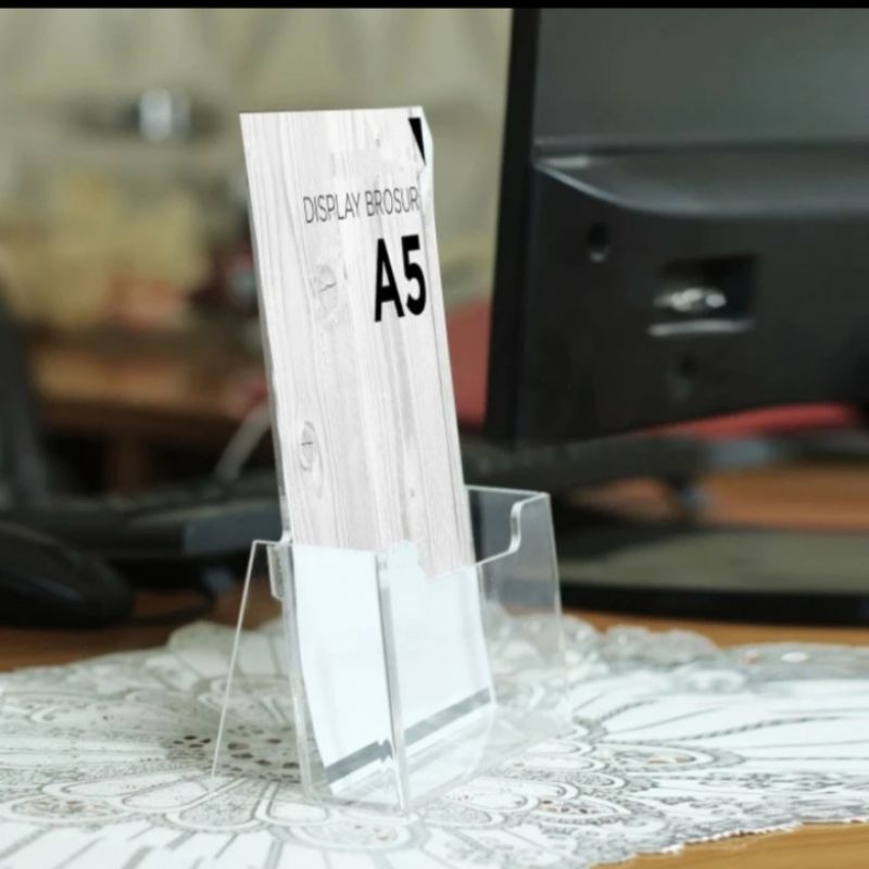 

Tempat brosur A5/akrilik display brosur