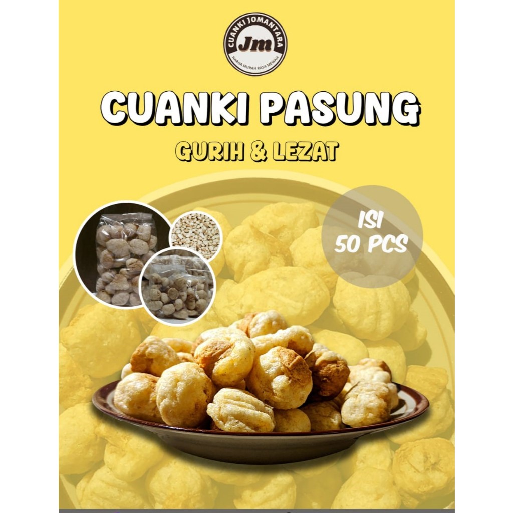 

Cuanki Pasung Batagor Kering Isi 50pcs