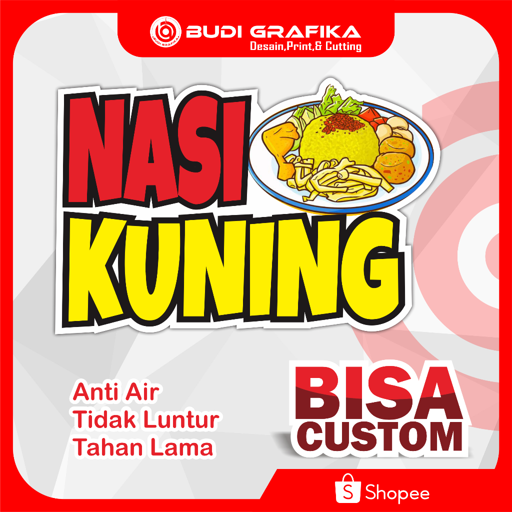 

Sticker Gerobak, Sticker Etalase, Sticker Kaca,Sticker Nama Usaha, Sticker Nasi Kuning