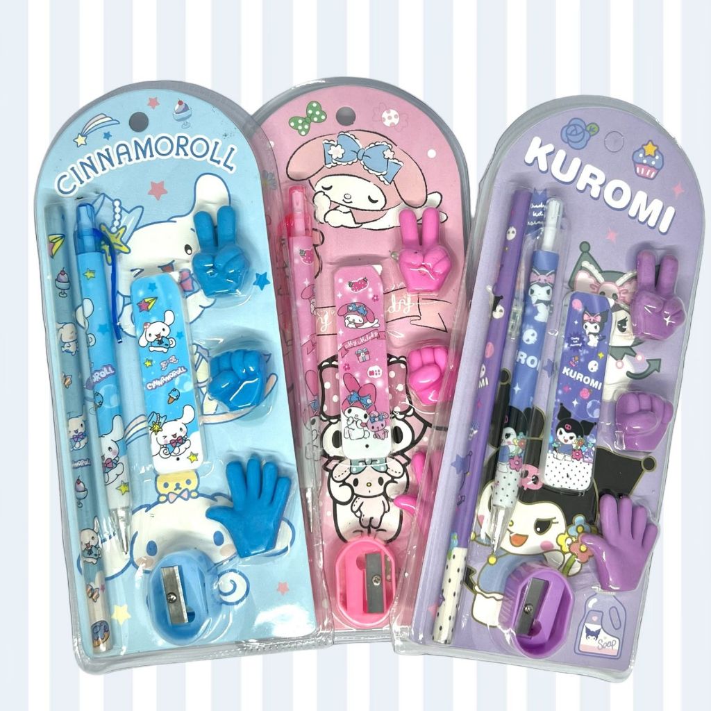 

Set alat tulis kuromi pensil mekanik