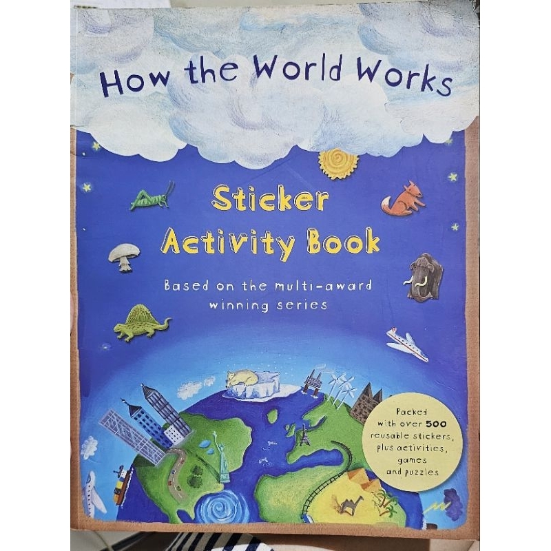 Sticker Activity book How the world works