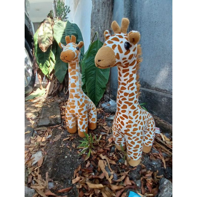 BONEKA JERAPAH SNI JUMBO 1 METER BAHAN YELVO PRINT HALUS LEMBUT BONEKA JERAPAH JUMBO MURAH BONEKA JE