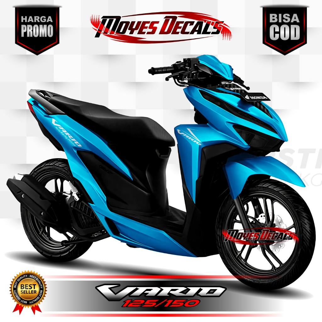 Decal Motor Vario 125/150 Keyles 2018-2019 - Stiker Motor Vario 125/150 Keyles 2018-2019 Fullbody Pr