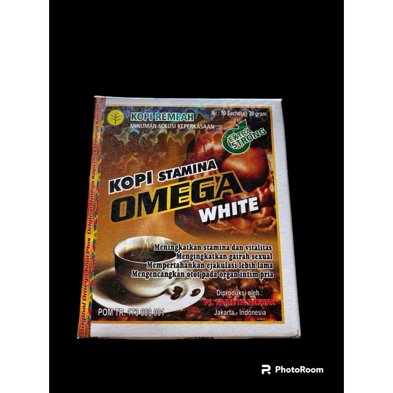 

Omega White Kopi stamina isi 10 sacset Ori