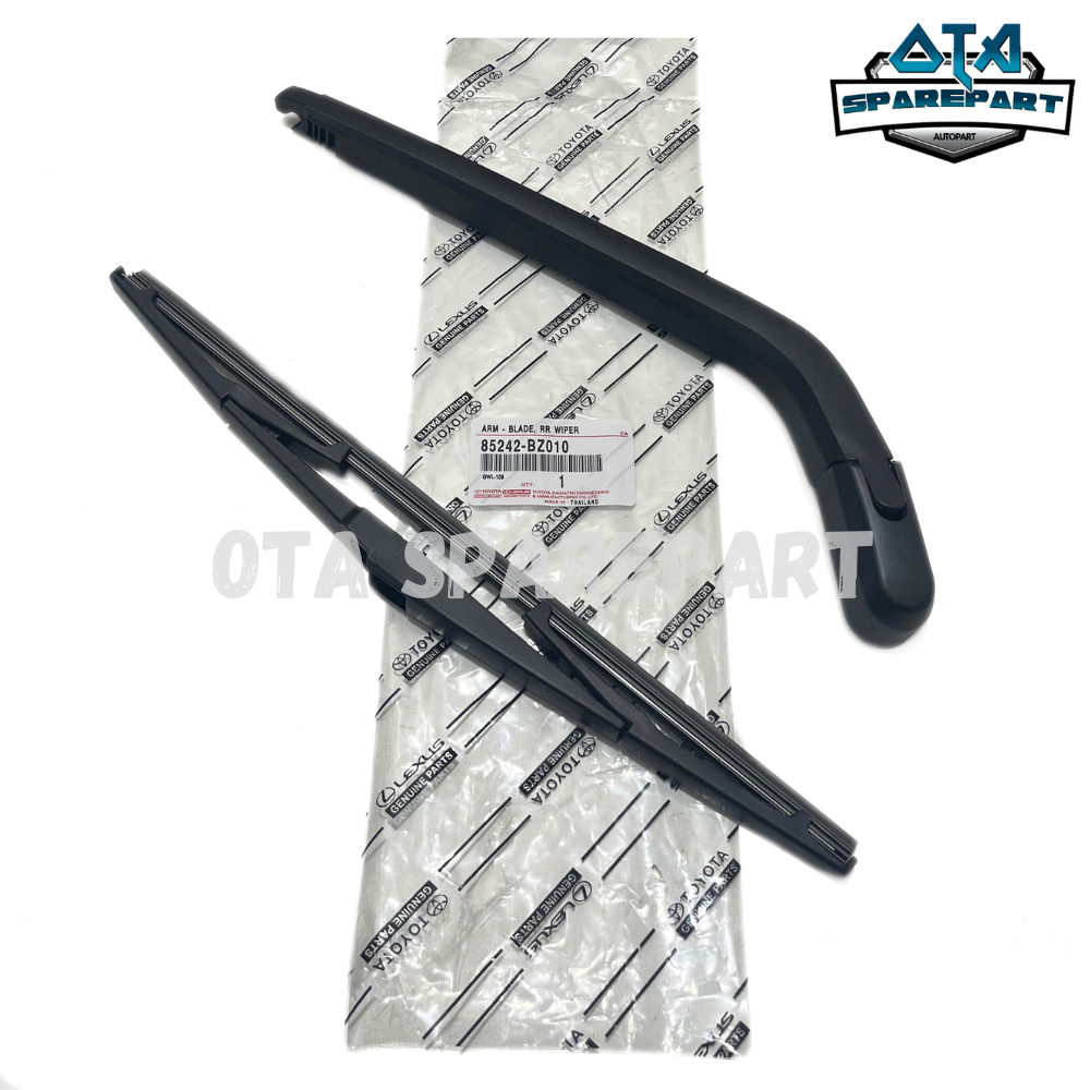 Wiper Belakang Komplit Wiper Dan Gagang Toyota Innova Avanza Original