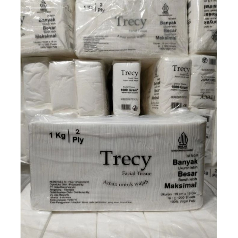 FACIAL TISSUE / TISU (1 KG FULL) , KUALITAS SEPERTI NICE HALUS.. /PACK