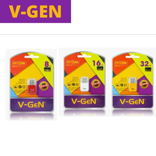 PROMO FLASHDISK VGEN ASTRO ATOM AVATAR 4GB 8GB 16GB 32GB 64GB 128GB ORIGINAL
