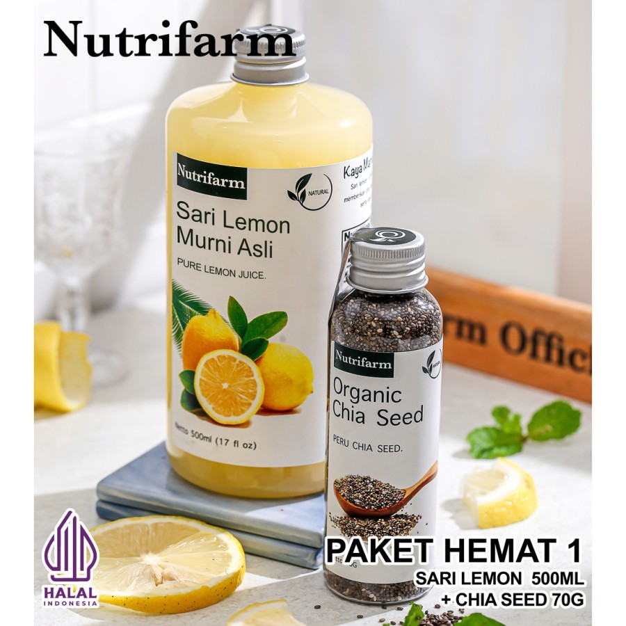 

PAKET DETOX 2 IN 1 SARI LEMON DAN CHIA SEED / SARI LEMON FRESH
