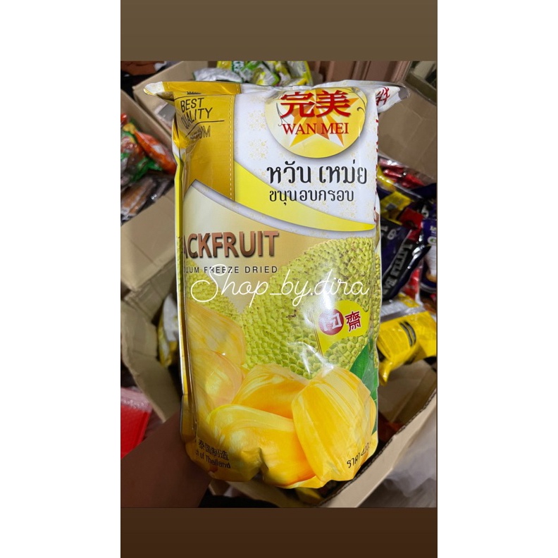 

EKSKLUSIF Wan Mei JackFruitNangka Dried Snack Thailand