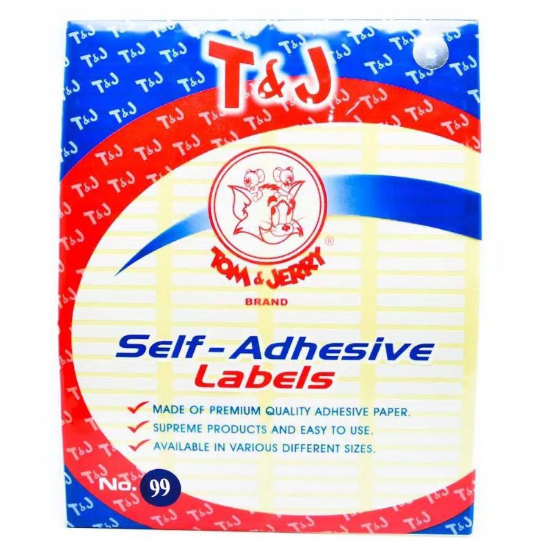 

FANTASTIS Label Tom Jerry No 99 Label Sticker Nama Undangan