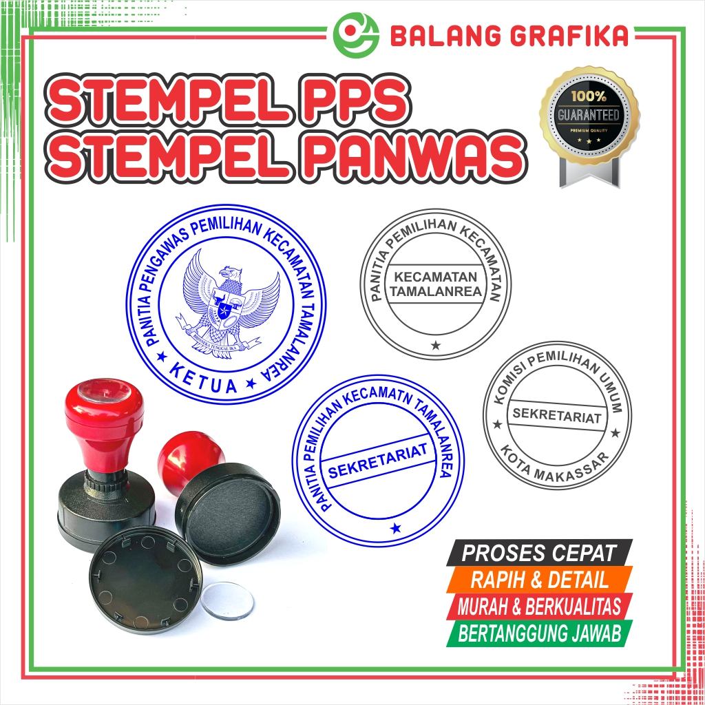 

Stempel Panitia Pengawas Pps Cap Panitia Pemungutan Suara PANWAS