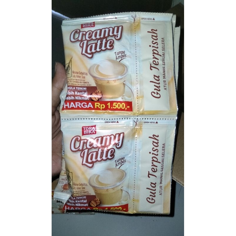 

Torabika Creamy Latte dengan Gula Terpisah isi 10's x 25g